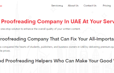 Online Academic Proofreaders in Dubai, UAE | Proofreading AE