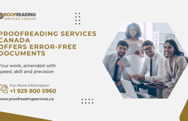 Proofreading Services Canada