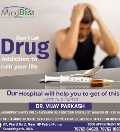 Mindbliss Clinic – Mental Health, Sexologist, Rehabilitation center, Neuropsychiatry and De-addiction Clinic Bilaspur H.P.