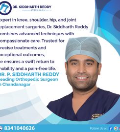 dr. p. siddharth reddy- best orthopedic surgeon in chandanagar