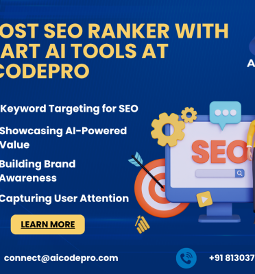 Boost SEO Ranker with Smart AI Tools at AiCodePro