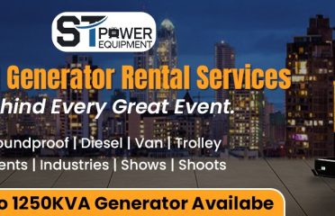 Generator Rental Service Near You | ST Power Equipment Mumbai
