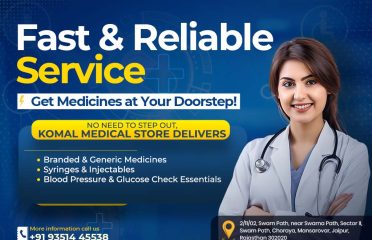 Trusted Pharmacy in Mansarovar – Fast & Friendly Service