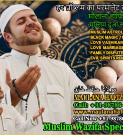 Muslim Astrologer Vashikaran & Black Magic Love Problem Specialist in India +91-98786-20870 https://www.maulanahafiz.com