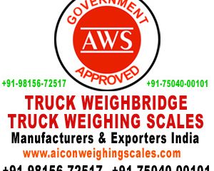 Truck Weighing Scales, Truck Weighbridge, DharamKanta, Industrial Weight Machine manufacturers exporters in India, Punjab Ludhiana +91-9815672517 +91-7504000101 https://www.aiconweighingscales.com