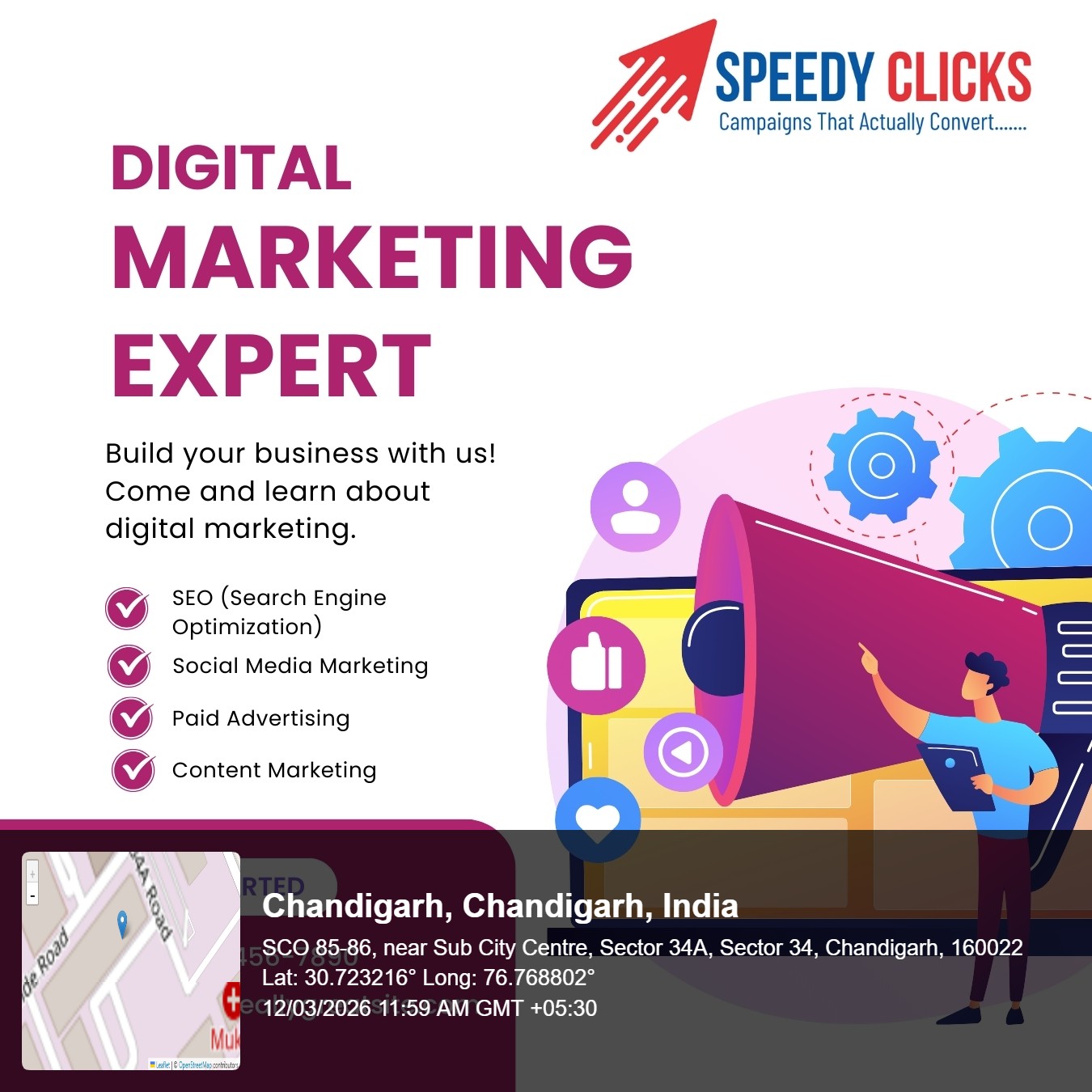 Speedy Clicks – Digital Marketing Course in Chandigarh