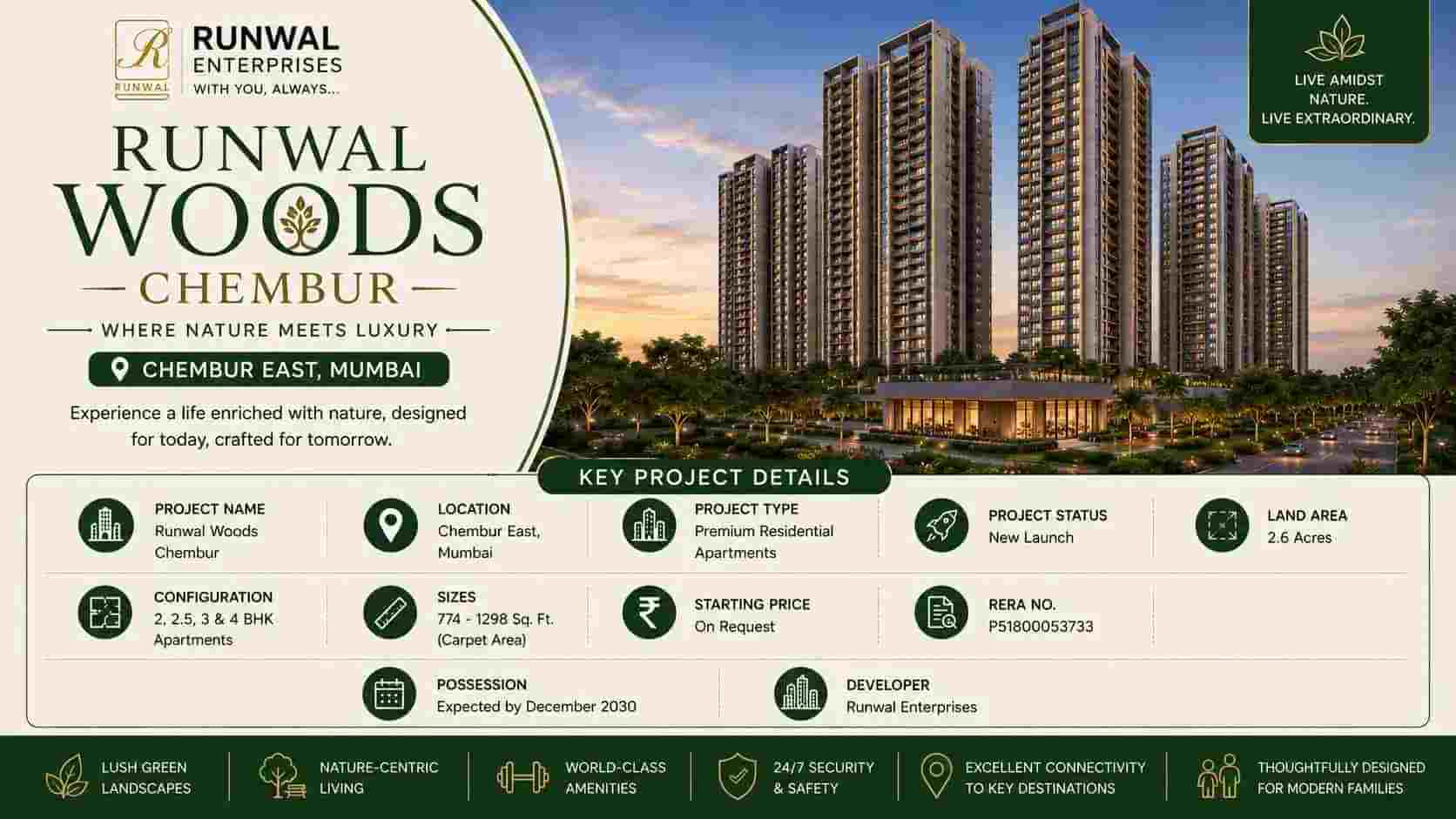 Runwal Woods Chembur – Premium Apartments in Mumbai